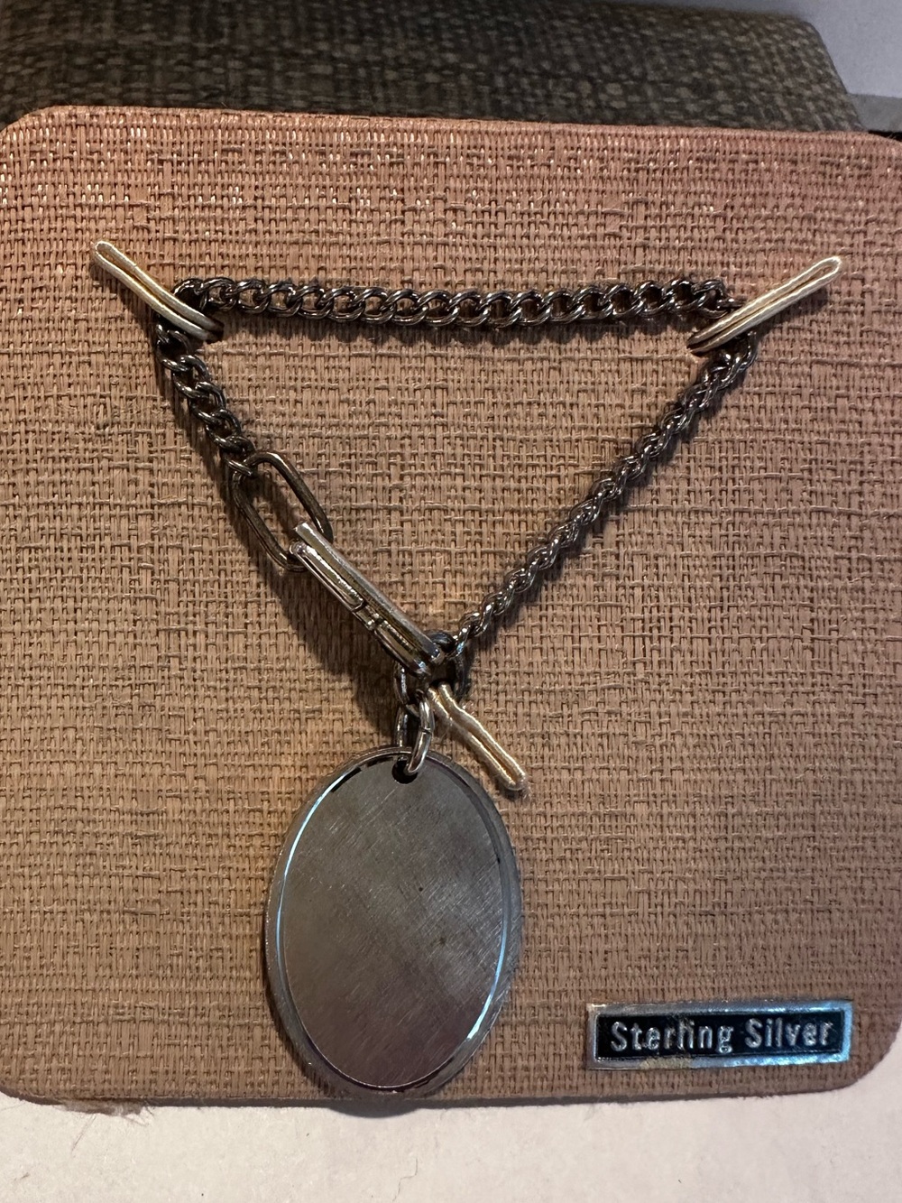 Sterling silver key loop